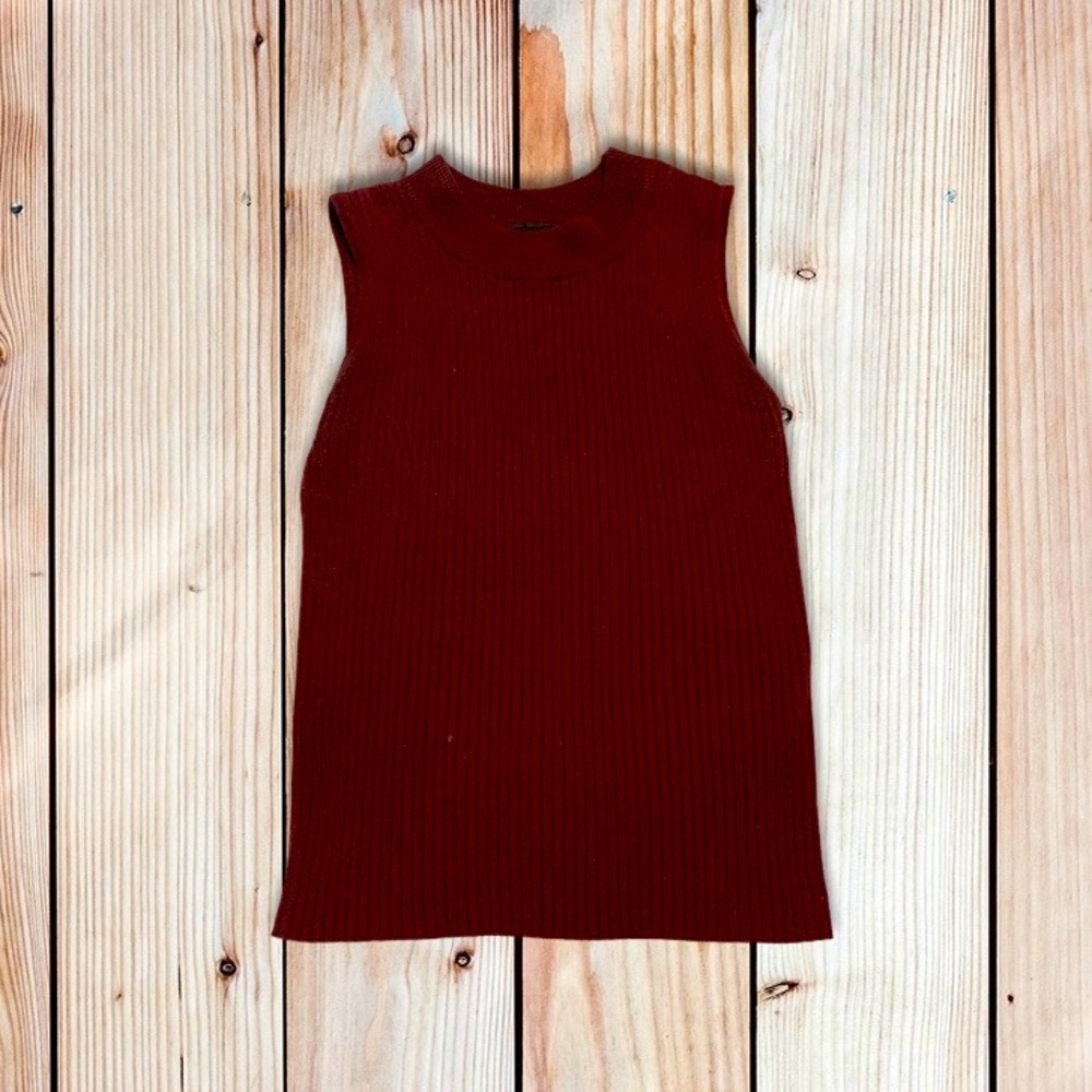 Burgundy Halter Top